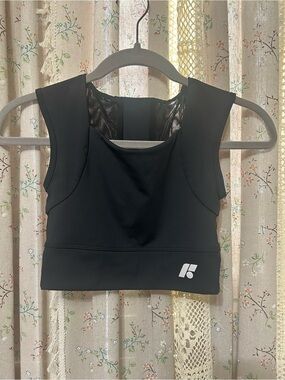 FORME Power Bra Black Small Posture Correcting Sports Bra Athleisure